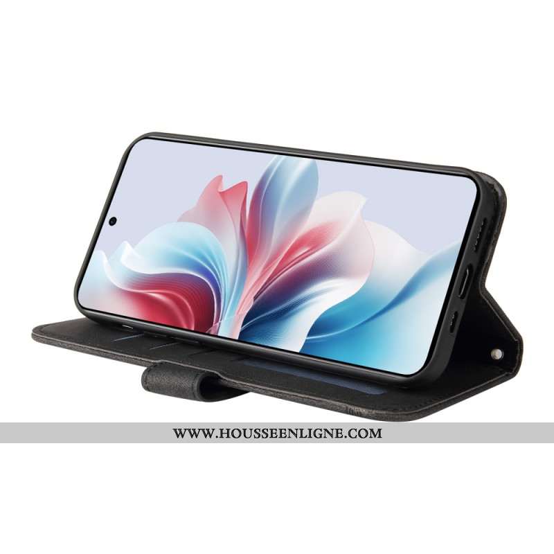 Housse Oppo Reno 11F 5G Support Rabattable à Lanière