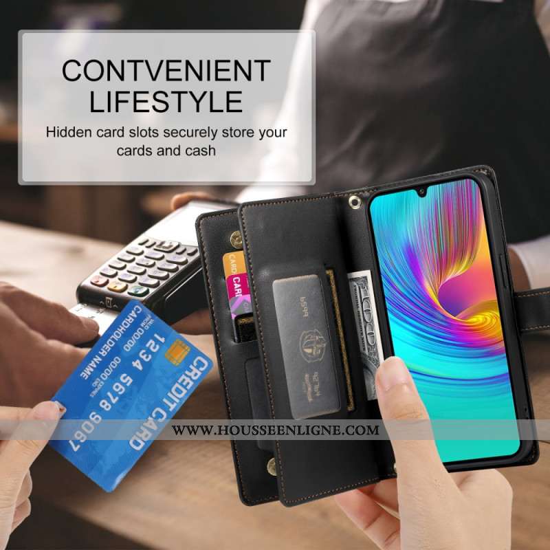 Housse Samsung Galaxy A16 4G / 5G Portefeuille Zippé