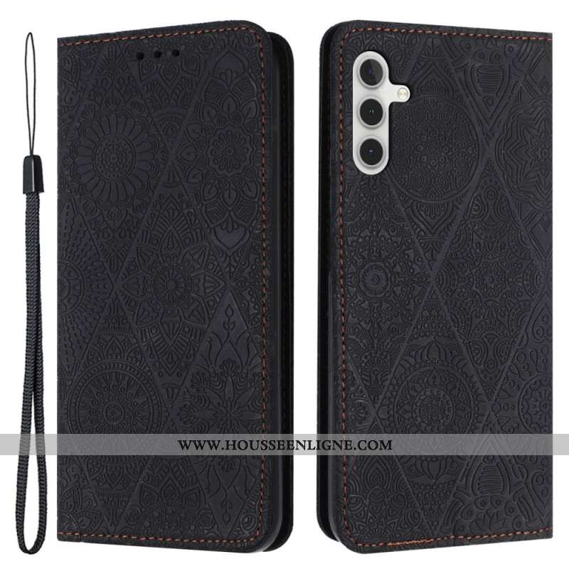 Housse Samsung Galaxy S24 Plus 5G Motif de Fleurs