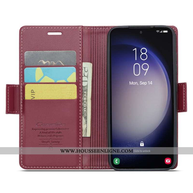 Housse Samsung Galaxy S24 Plus 5G avec Blocage RFID CASEME