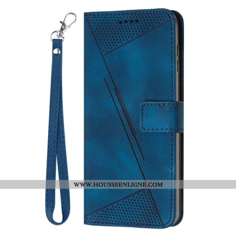 Housse Sony Xperia 10 VI Triangle à Lanière