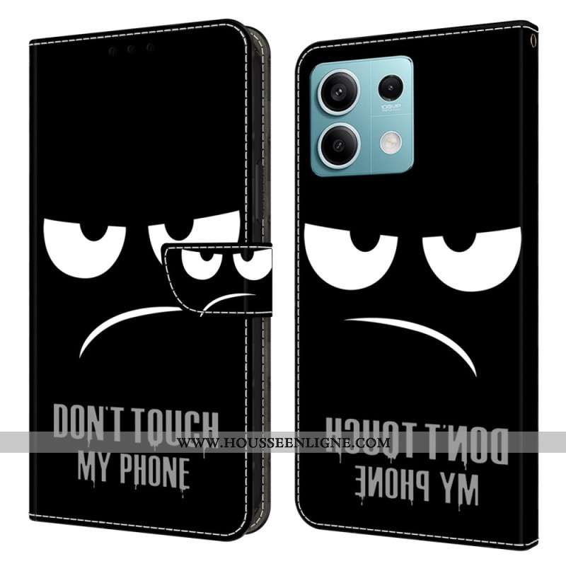 Housse Xiaomi Redmi Note 13 5G Don't Touch My Phone