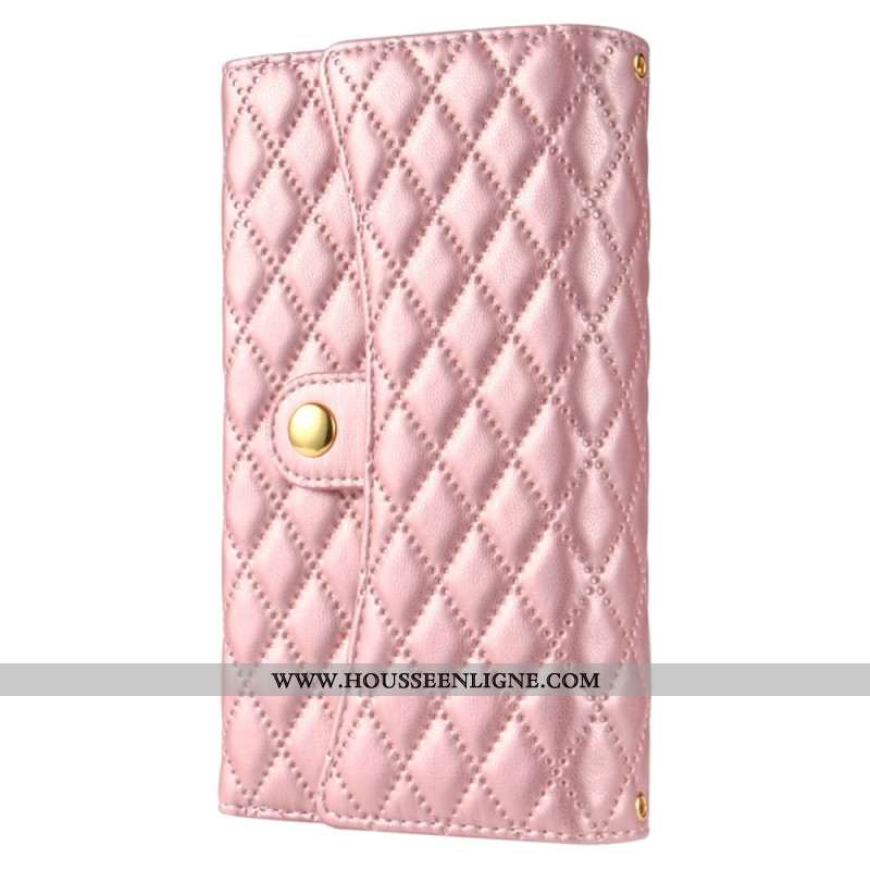 Housse Xiaomi Redmi Note 13 5G Matelassée Multifonctionnelle