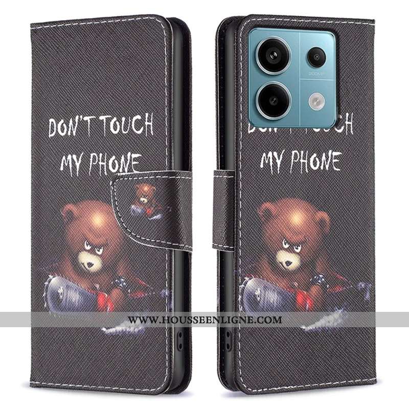 Housse Xiaomi Redmi Note 13 Pro 4G / Poco M6 Pro 4G Ours Dangereux