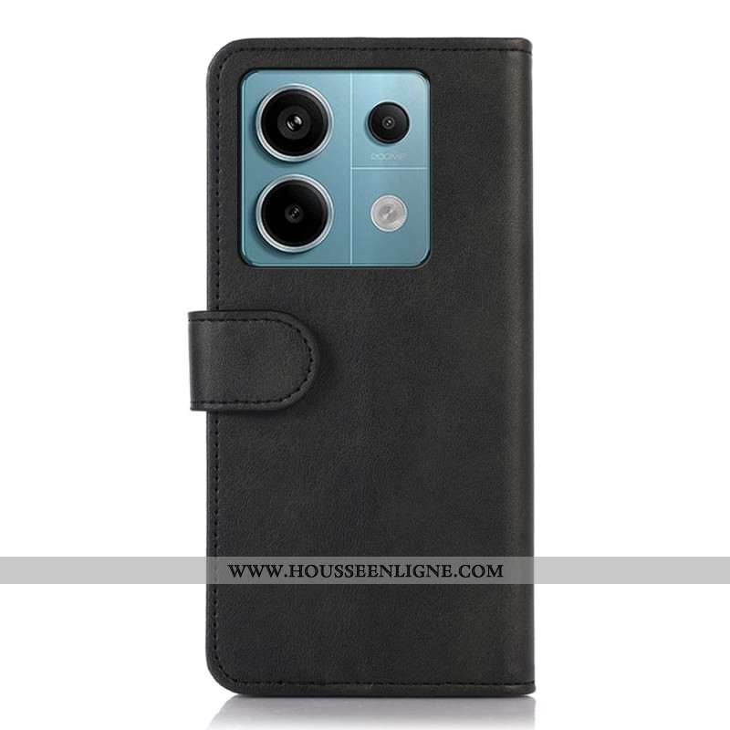 Housse Xiaomi Redmi Note 13 Pro 5G / Poco X6 5G Effet Cuir