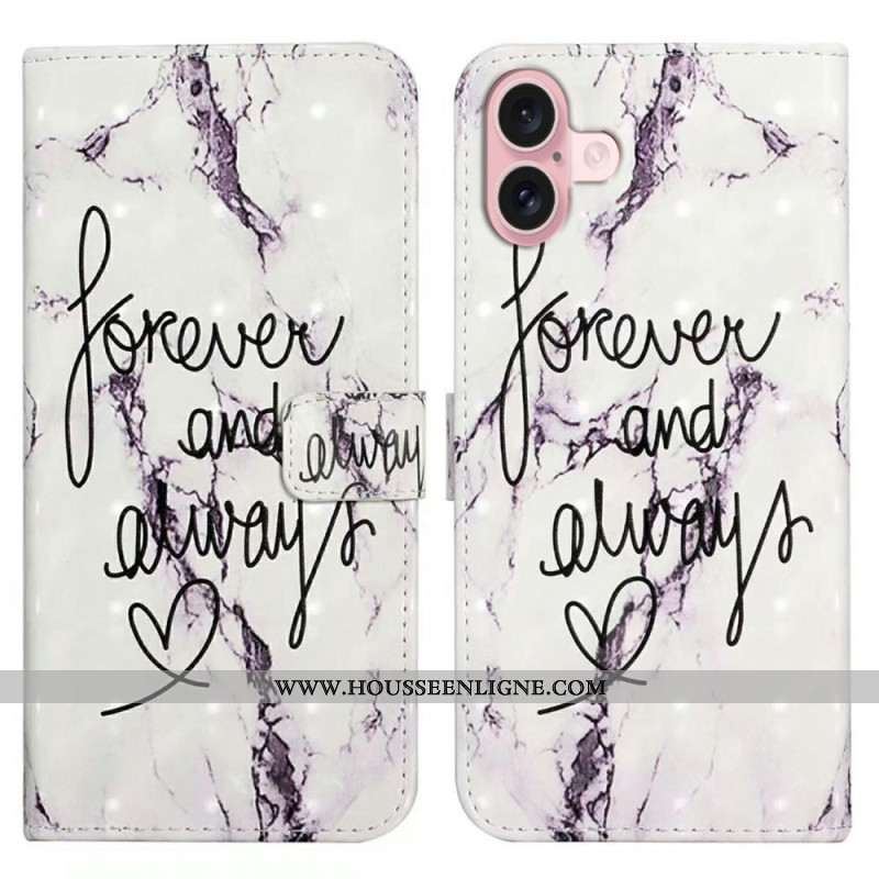 Housse iPhone 16 Forever