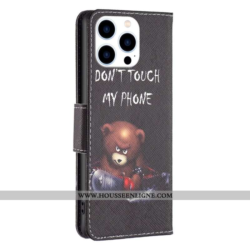 Housse iPhone 16 Pro Max Ours Dangereux