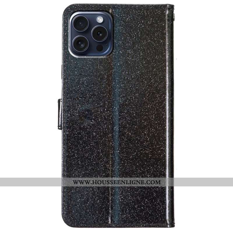 Housse iPhone 16 Pro Paillettes