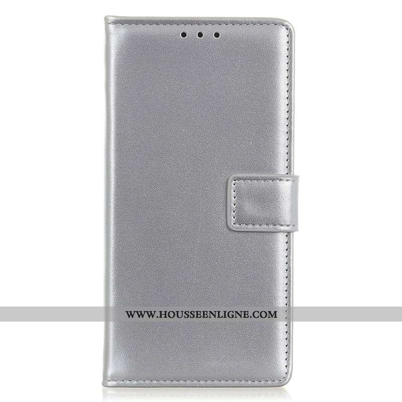 Housse iPhone 16 Pro Simili Cuir Simple